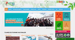 Desktop Screenshot of ecolombiatours.com